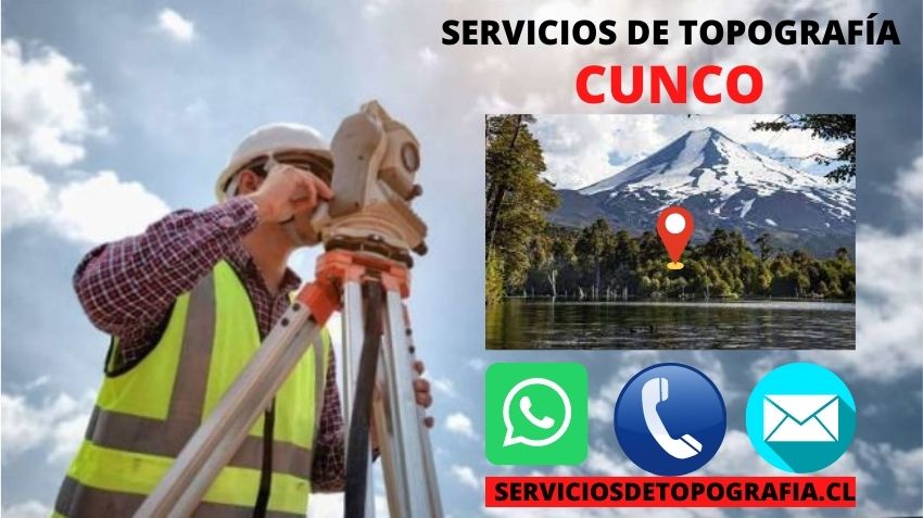 Servicios de topografía en Cunco