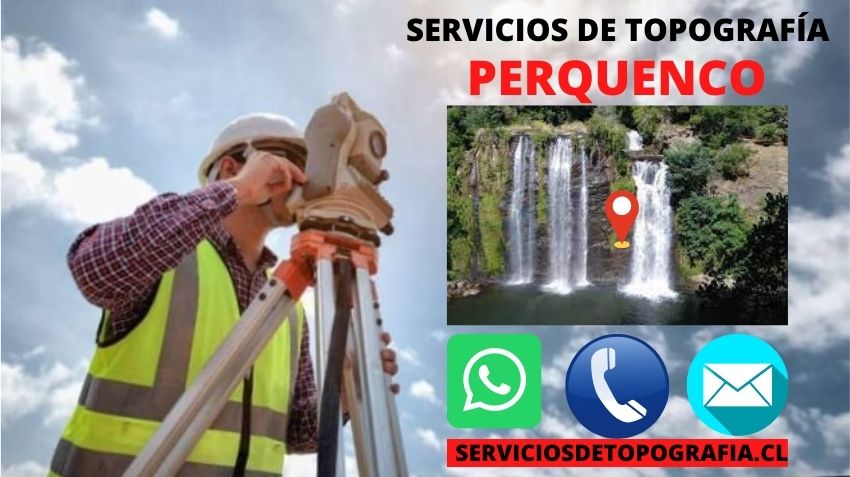 Servicios de topografía en perquenco