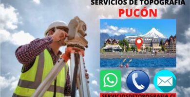 Servicios de topografía en pucón