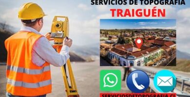 Servicios de topografía en Traiguén