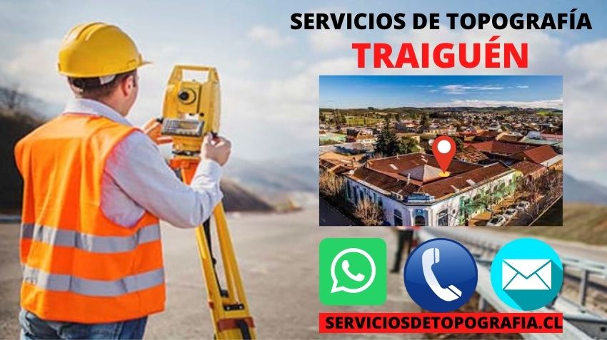 Servicios de topografía en Traiguén