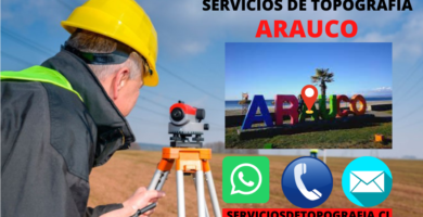 servicio de topografía en Arauco