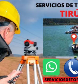 servicio de topografia en Tirúa