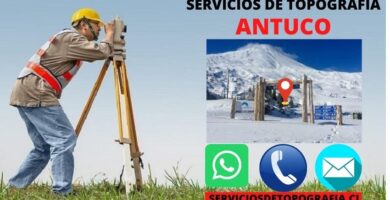 servicio de topografía en Antuco