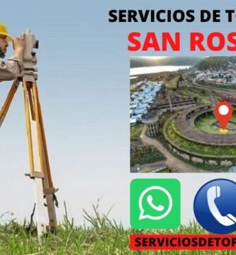 servicio de topografía en san rosendo