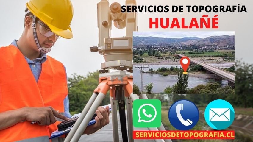 Servicios de topografía en Hualañé