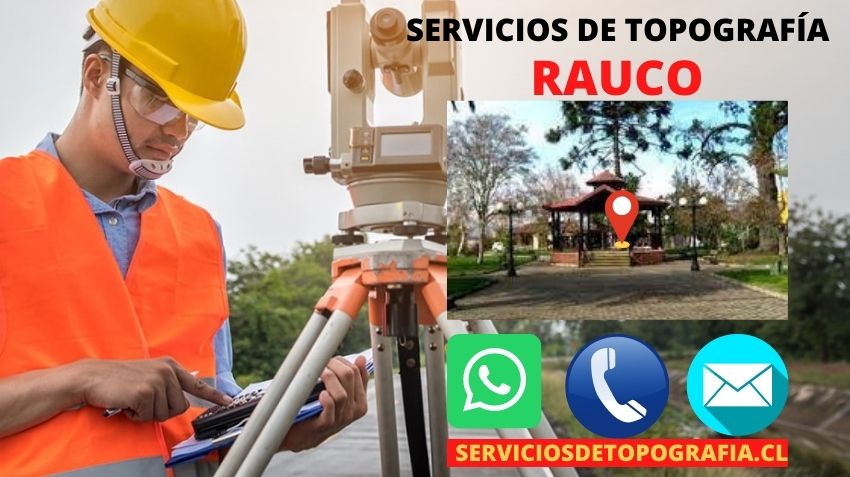 Servicios de topografía en Rauco