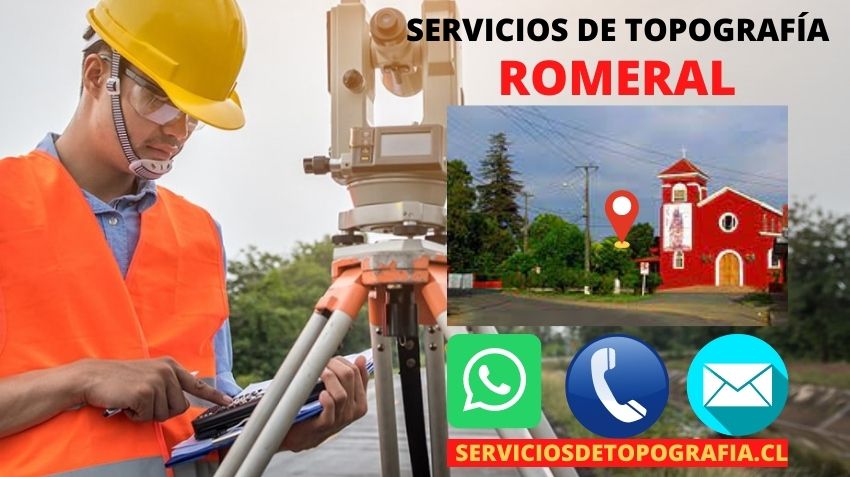 Servicios de topografía en Romeral