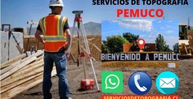 Servicios de topografía en Pemuco