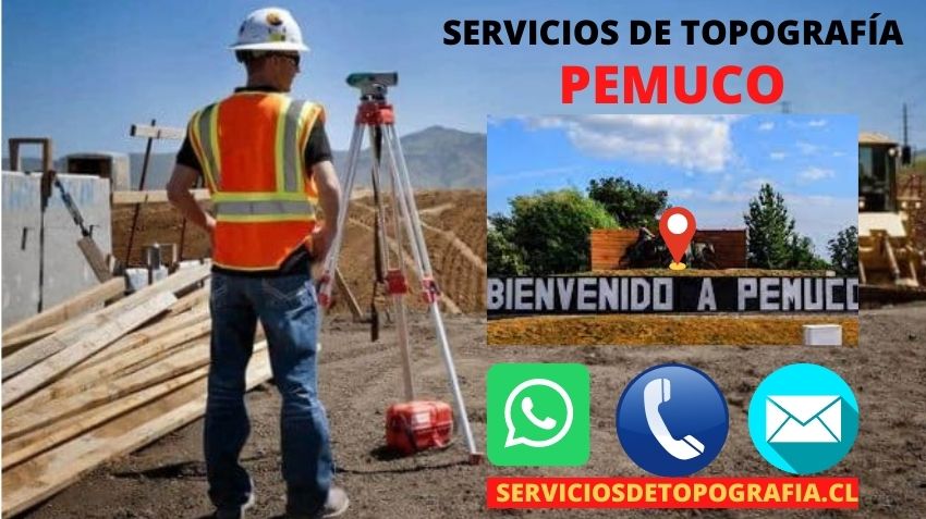 Servicios de topografía en Pemuco