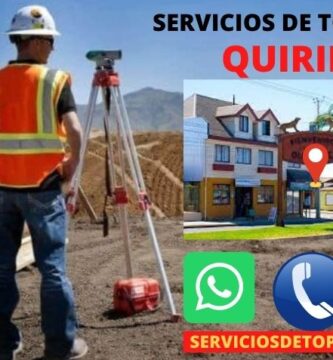Servicios de topografía en Quirihue