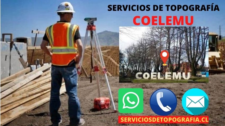 Servicios de topografía en Coelemu