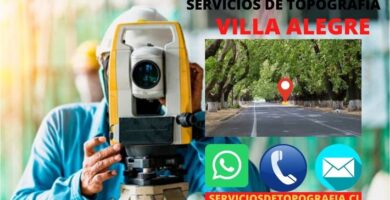 Servicios de topografía en Villa Alegre