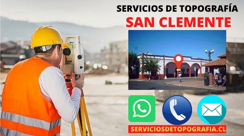 Servicios de topografía en San Clemente