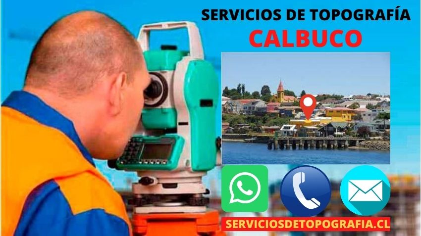 Servicios de topografía en Calbuco