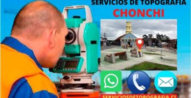 Servicios de topografía en Chonchi
