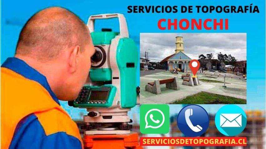 Servicios de topografía en Chonchi