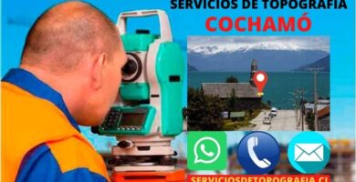 Servicios de topografía en Cochamó