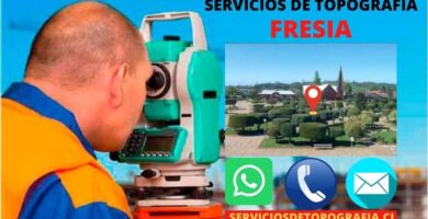 Servicios de topografía en Fresia