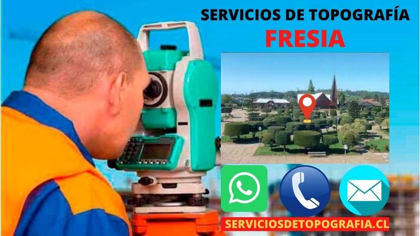 Servicios de topografía en Fresia