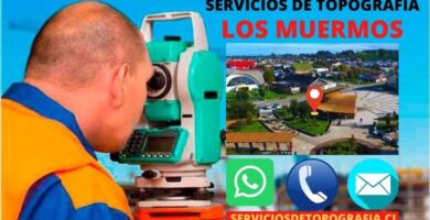 Servicios de topografía en Los Muermos